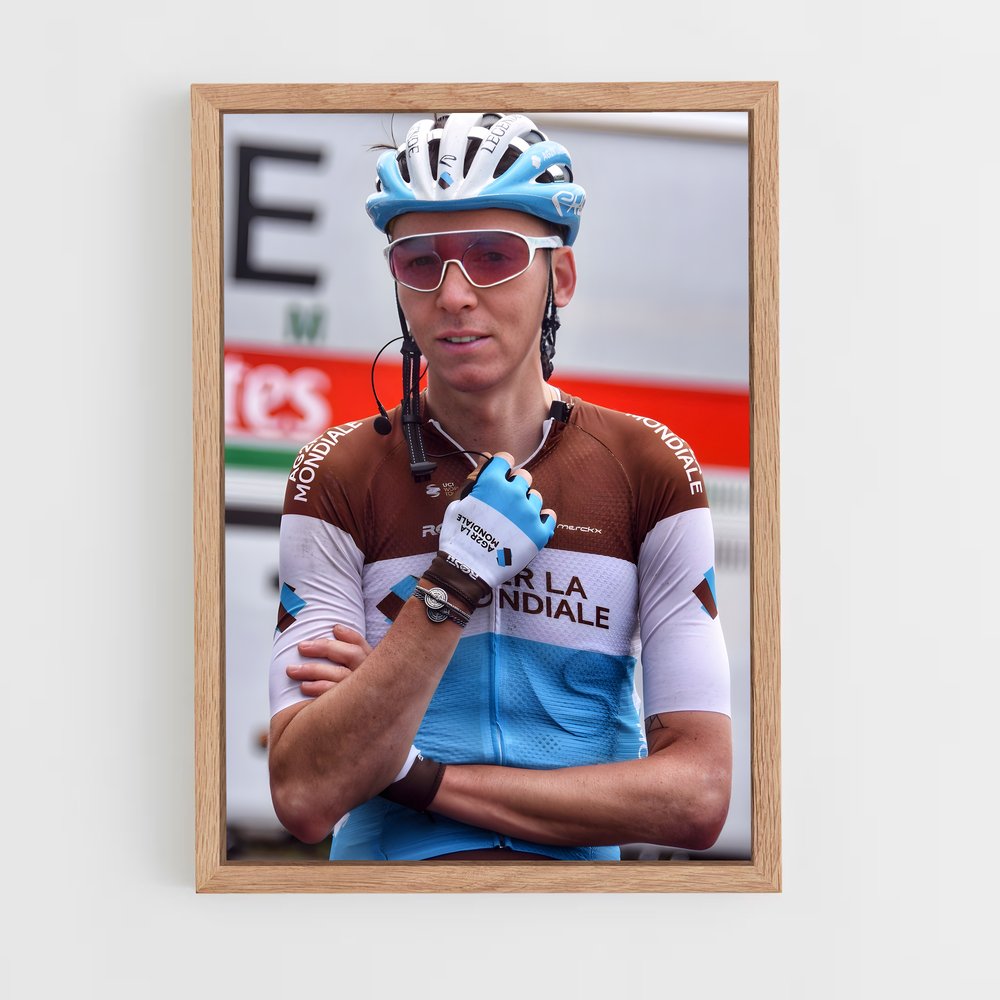 Poster L'Audace de Romain – affiche Cyclisme (vue 4)